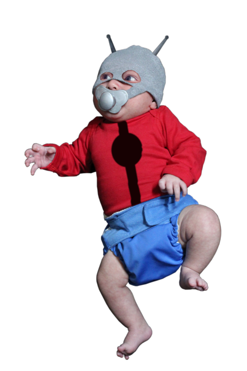 Just like Antman, he's certainly changing in size!