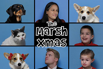 Brady Bunch Christmas Card