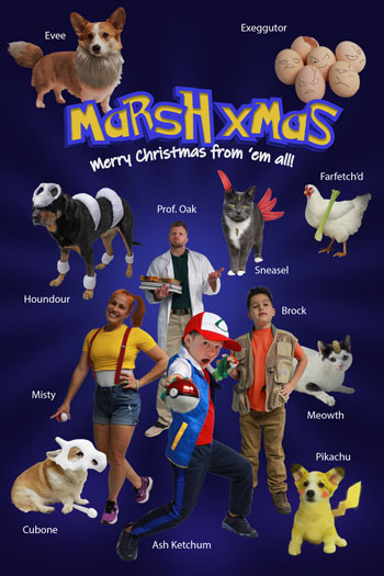 Pokemon Christmas Card