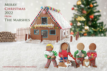 Gingerbread Christmas Card