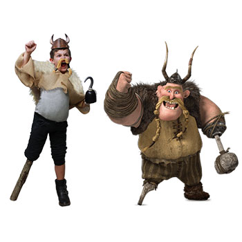 Rutherford as Gobber